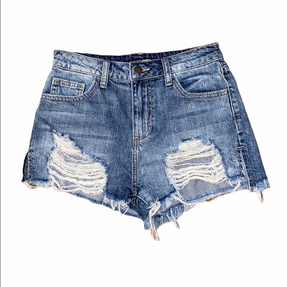 Fashion Nova Pants - FASHION NOVA Women’s Distressed Shorts